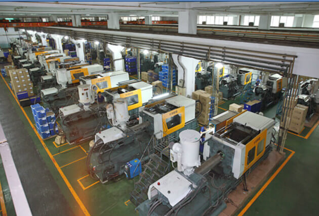 plastic injection molding factory from China