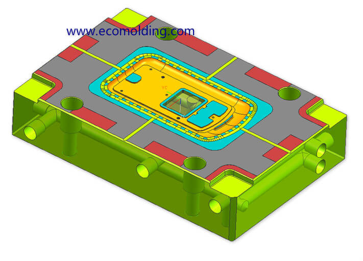 Injection mold venting system